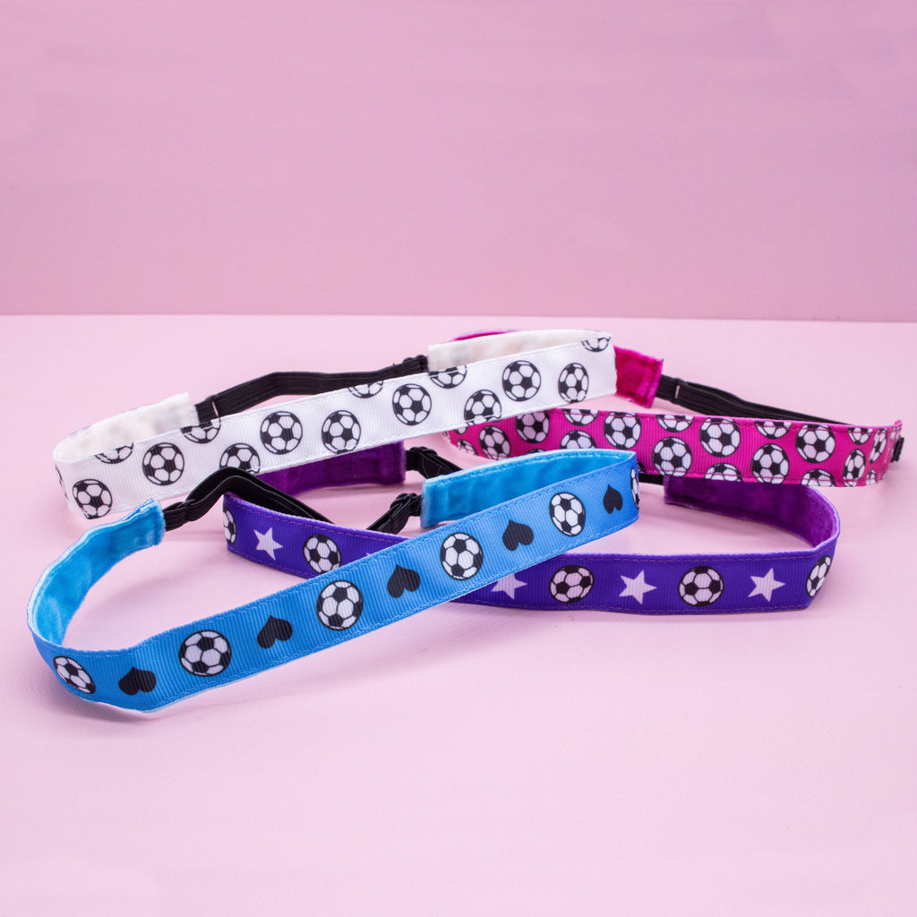 Adjustable No Slip Soccer Headbands
