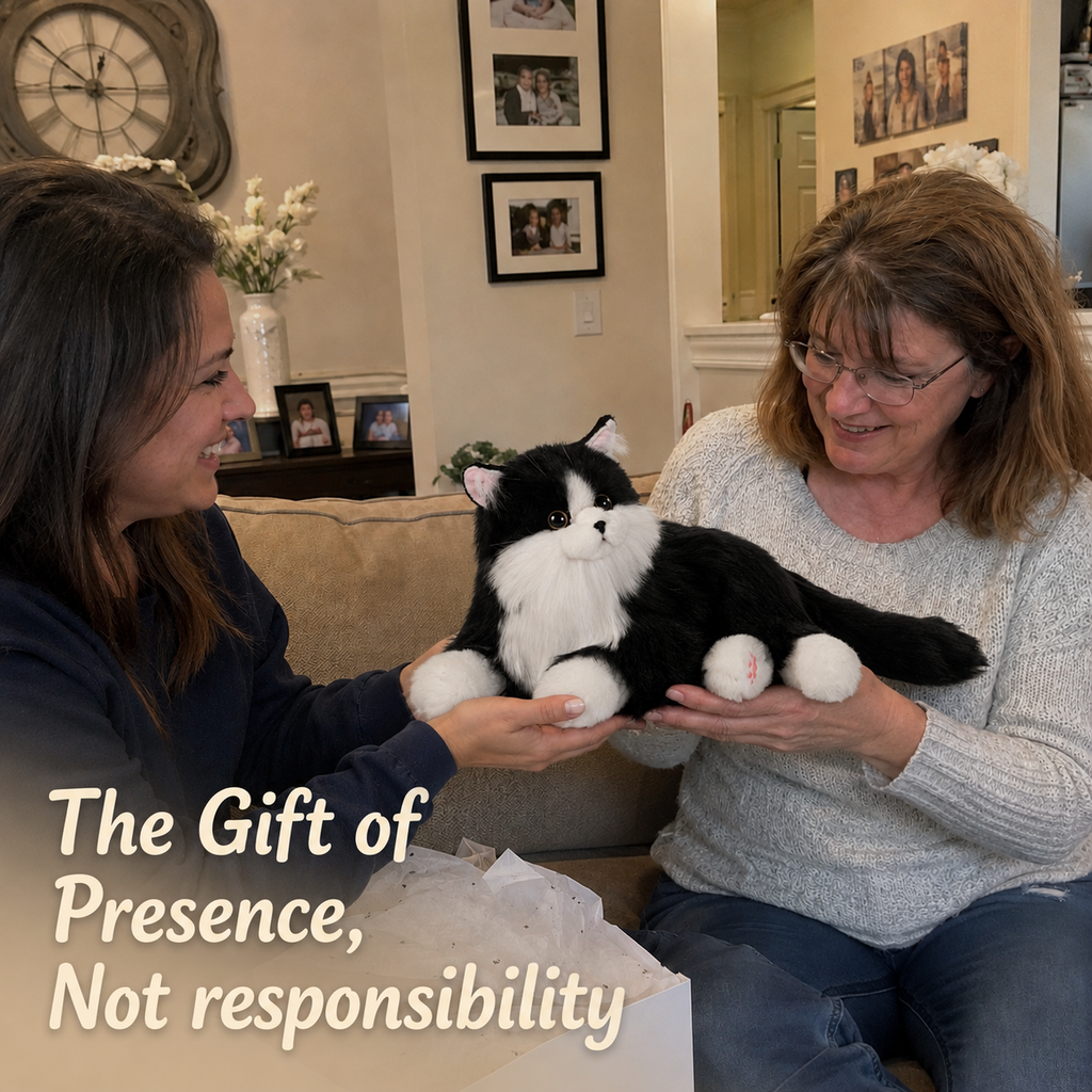 Percy Interactive Robot Cat Companion for Seniors