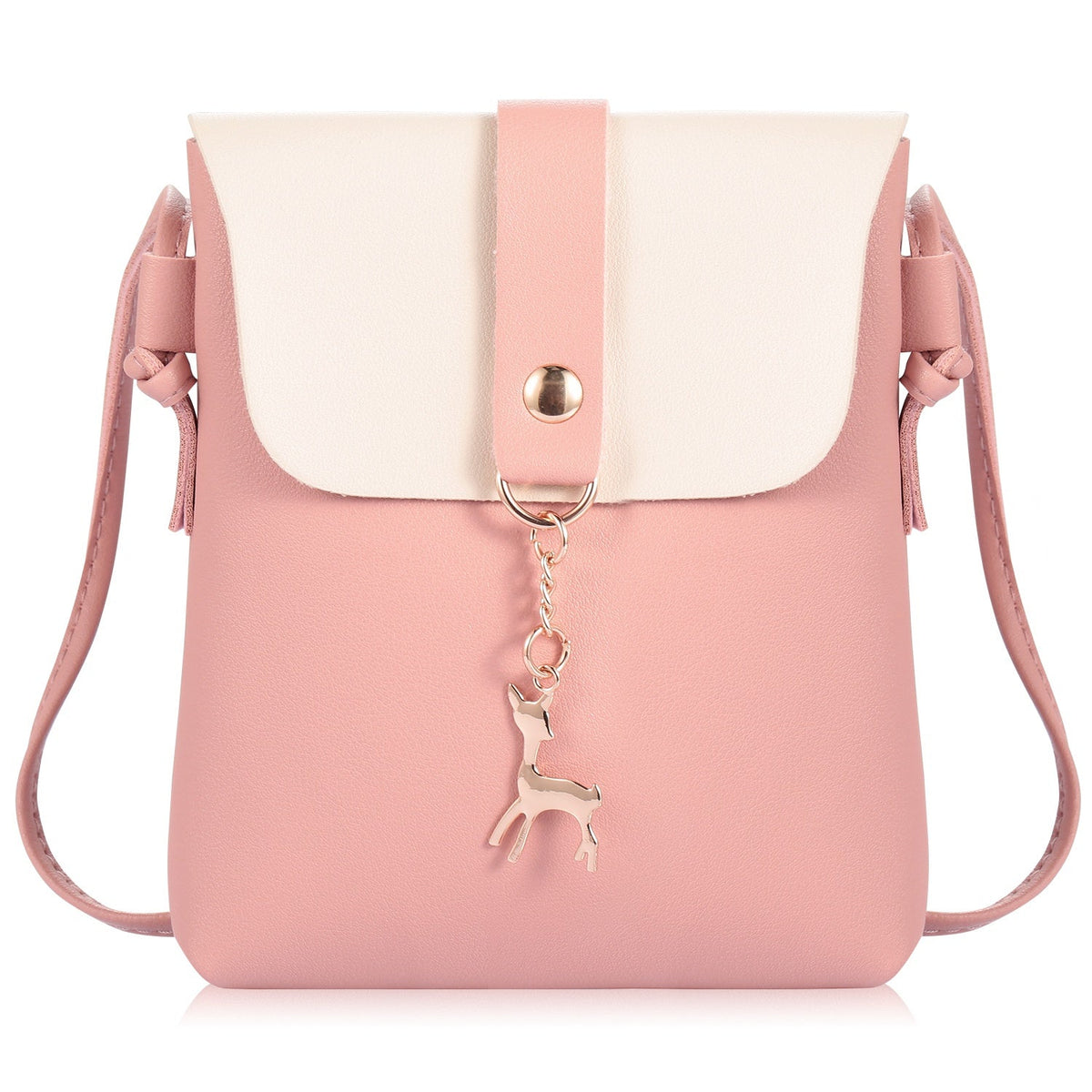 Women Girl Small Crossbody Bags PU Leather Messenger Bags Waterproof Clutch Purse Phone Wallet Pocket Pouch Satchel