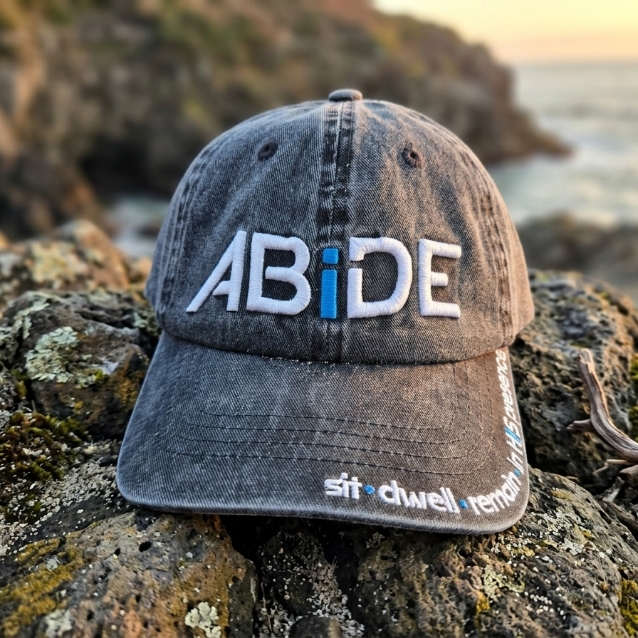 ABiDE (Sit - Dwell - Remain) - Gray "Relax" Hat