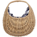 Cappelli Maisel - Women's Rattan Satchel Handbag