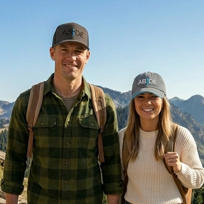 ABiDE (Sit - Dwell - Remain) - Gray "Relax" Hat