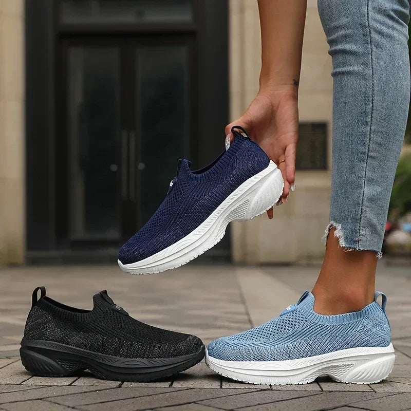 Minimalist Shoes - Wide Thick-Sole Mesh Fit