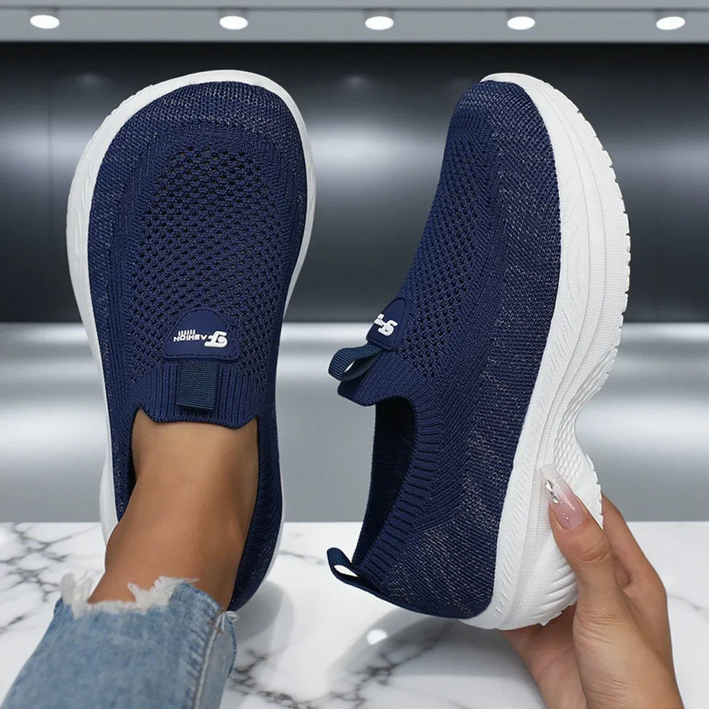 Minimalist Shoes - Wide Thick-Sole Mesh Fit