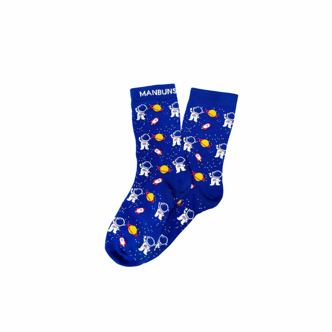 Space Astronaut Unisex Novelty Crew Socks