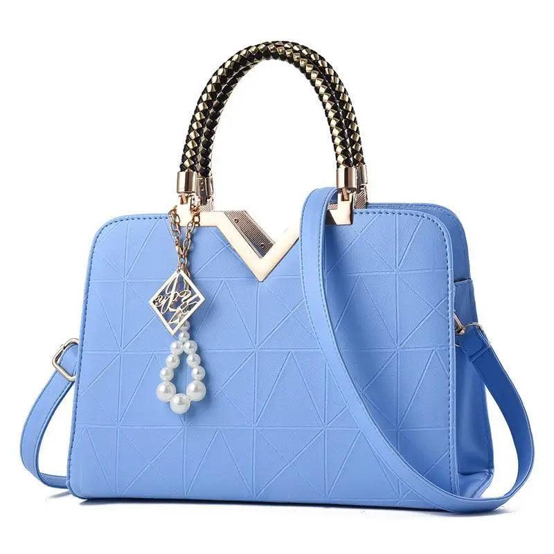 Eye-Catching Snow White Female Bag For Ladies With Phone Pocket Zipper Leather Bag For Women Shoulder Crossbody Bags