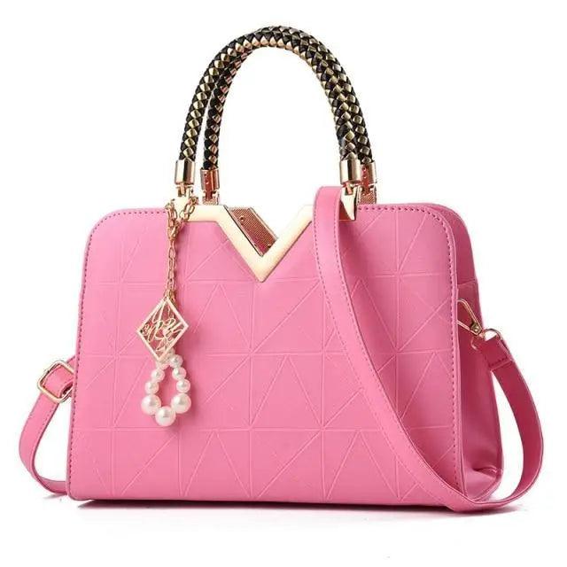 Eye-Catching Snow White Female Bag For Ladies With Phone Pocket Zipper Leather Bag For Women Shoulder Crossbody Bags