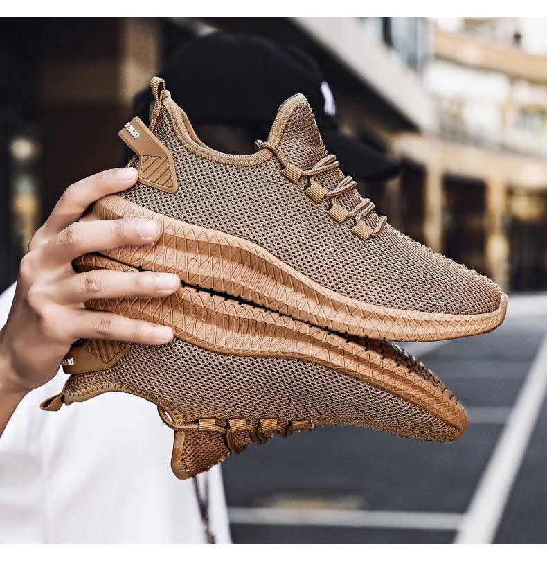 Light Running Comfortable Casual Men's Sneaker Breathable  Wear-Resistant Outdoor Walking Men Sport Non Slip Athletic Fashion Sneakers Mesh Workout Casual Sports Sneakers