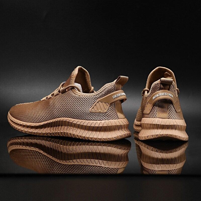 Light Running Comfortable Casual Men's Sneaker Breathable  Wear-Resistant Outdoor Walking Men Sport Non Slip Athletic Fashion Sneakers Mesh Workout Casual Sports Sneakers