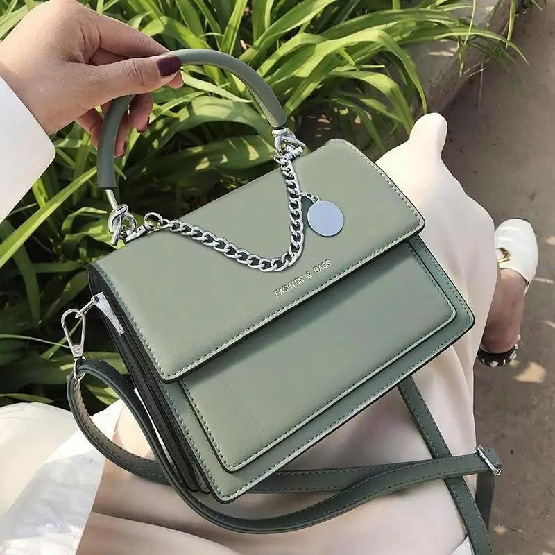 Super Stylish Square bag For Females High quality PU Leather Women's Designer Handbag Travel Shoulder Bag